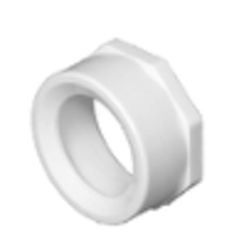 Charlotte Pipe 3 In. Spigot x 2 In. Dia. Hub Schedule 40 Dwv Reducing Pvc Bushing (PVC001071400HA)