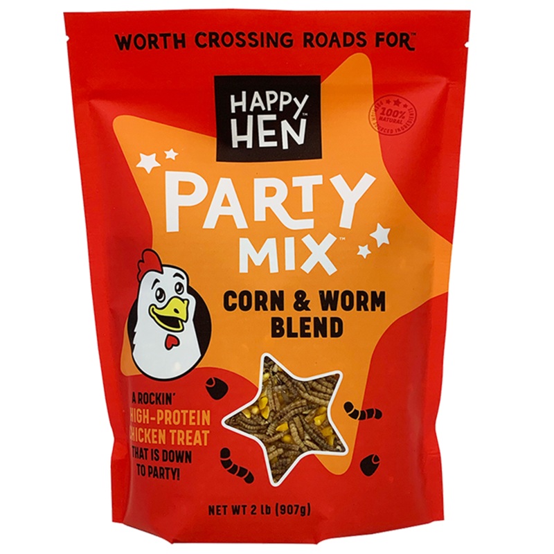 Happy Hen Party Mix Corn and Mealworm