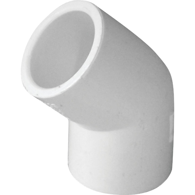 Charlotte Pipe 1-1/2 In. Schedule 40 Standard Weight PVC Elbow