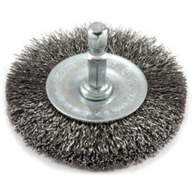 Crimped Wire Wheel, 2.5 x .25 x .008-In.