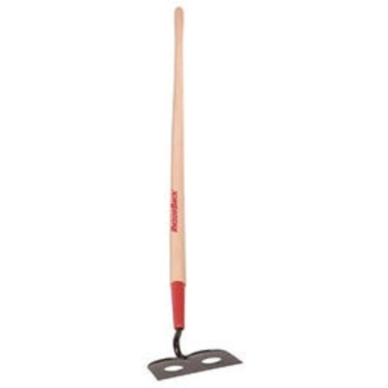 Mortar/Plaster Hoe, Forged, Wood Handle, 7-In.