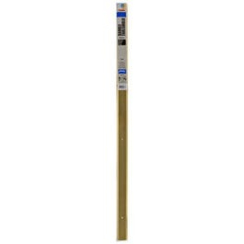 1-3/4 x 1/8 x 36-Inch Gold Saddle Flat-Top Aluminum Threshold