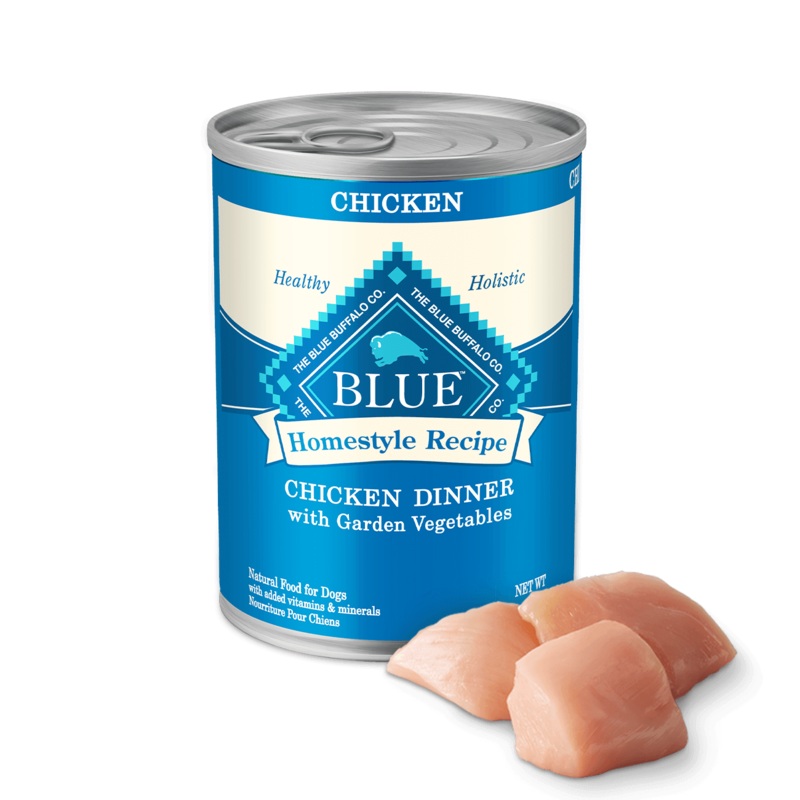 Blue Buffalo BLUE Homestyle Recipe Chicken Dinner with Garden Vegetables 12.5 Oz
