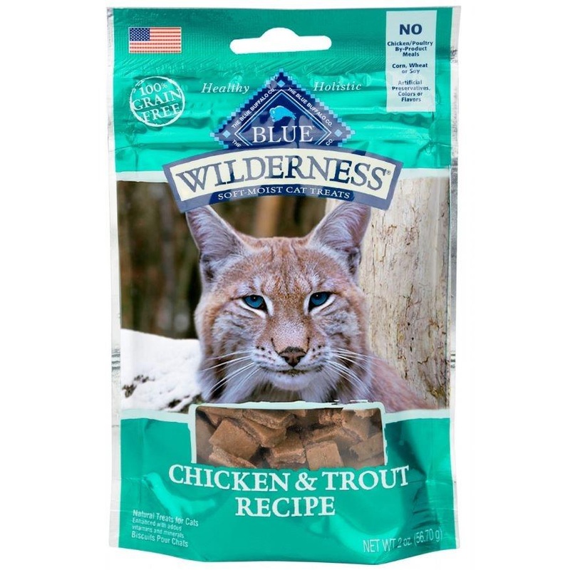 Blue Buffalo Wilderness Grain Free Chicken and Trout Cat Treats