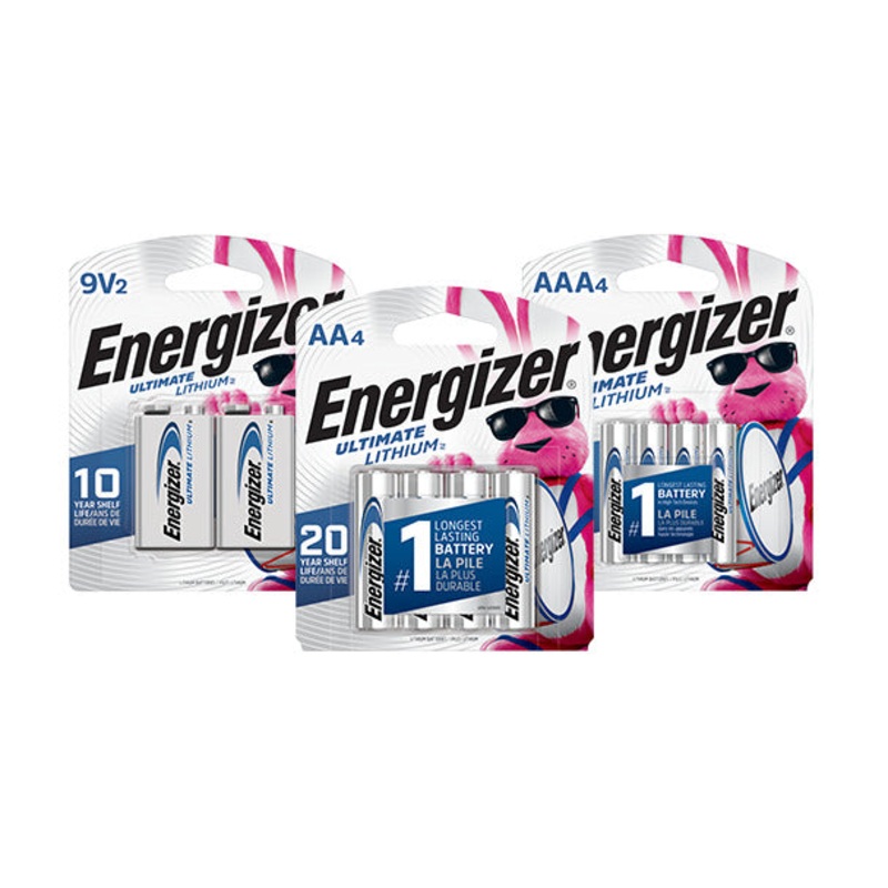 Energizer Ultimate Lithium Batteries 9V
