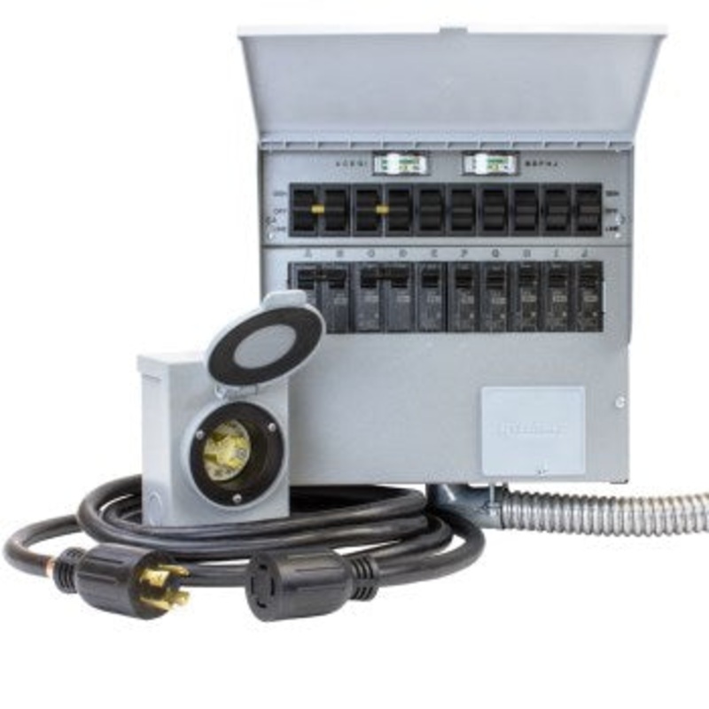Reliance Controls 310CRK 10 Circuit Generator Transfer Switch ~ 11