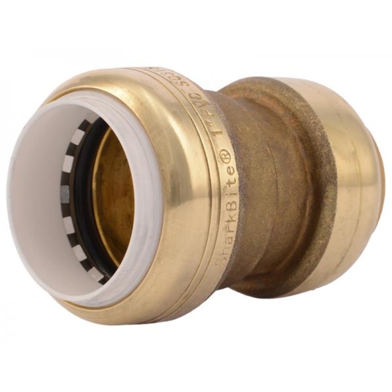 Sharkbite Push-to-Connect PVC Transition Coupling 1 in. CTS x 1 in. PVC