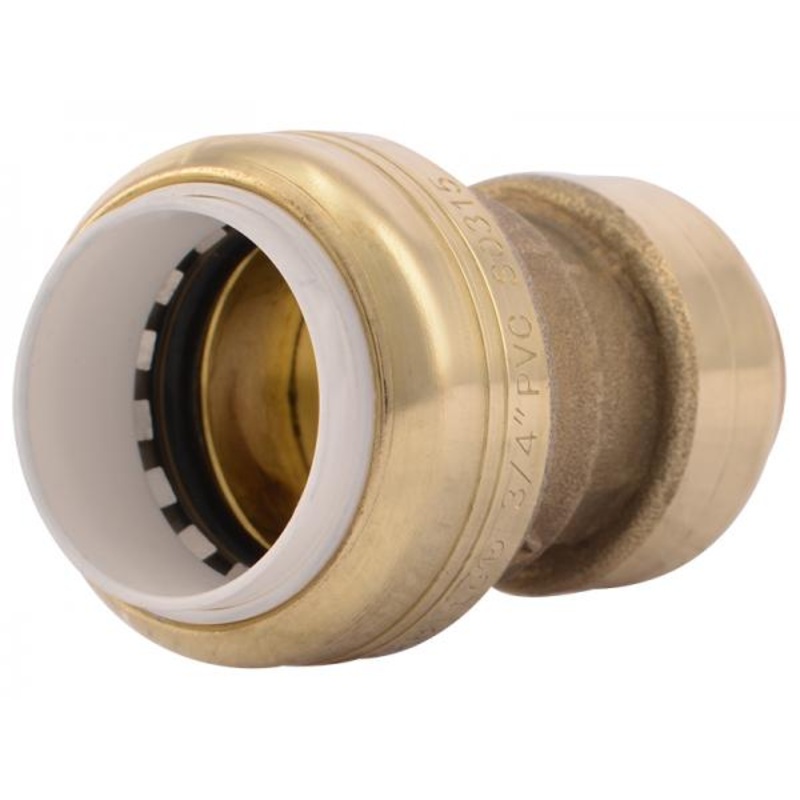 Sharkbite Push-to-Connect PVC Transition Coupling 3/4 in. CTS x 3/4 in. PVC