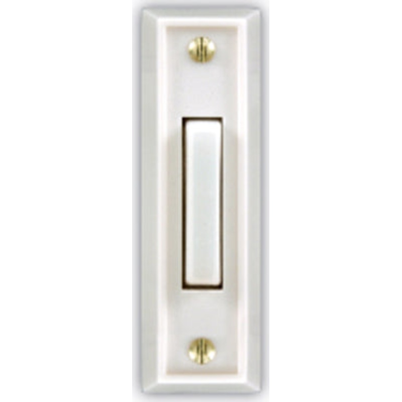 BUTTON LED SURFACE LIGHTED WHITE