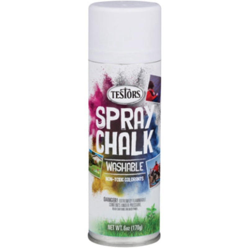 SPRAY CHALK 6 OZ WT TESTORS