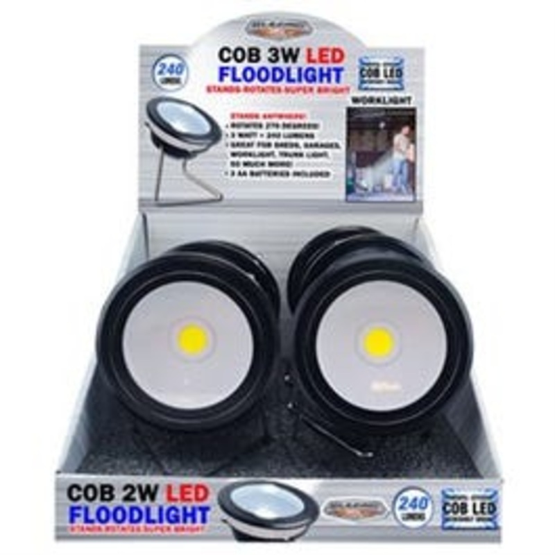 COB LED Flood Light, 240 Lumens, 3-Watts
