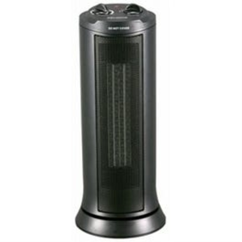 Ceramic Tower Heater, 900/1500-Watt, 17-In.