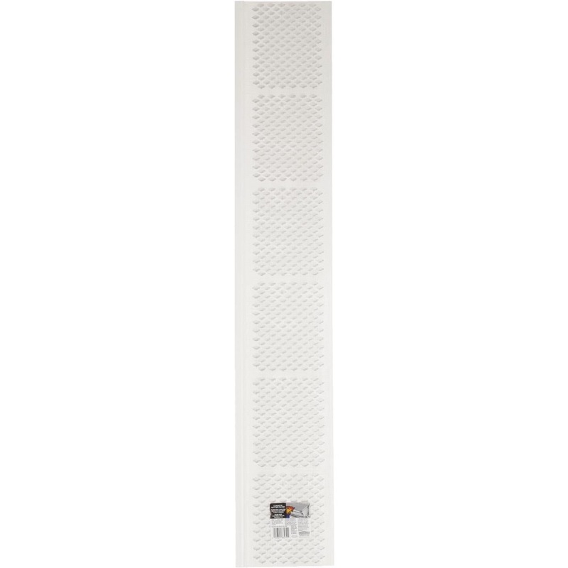 Amerimax 3 Ft. White Vinyl Gutter Guard with Filter