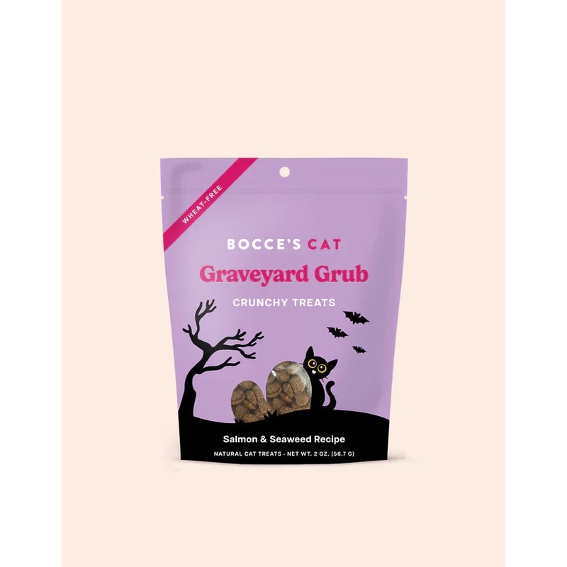 Bocce’s Bakery Graveyard Grub Crunchy Cat Treats