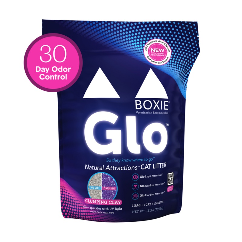 Boxiecat Glo Natural Attractions Clumping Clay Litter