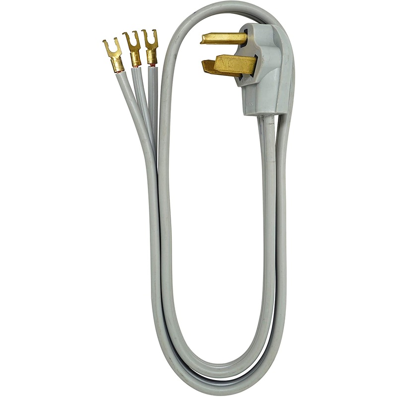 Coleman Cable Systems Dryer Cord, 3 Conductor ~ 4′