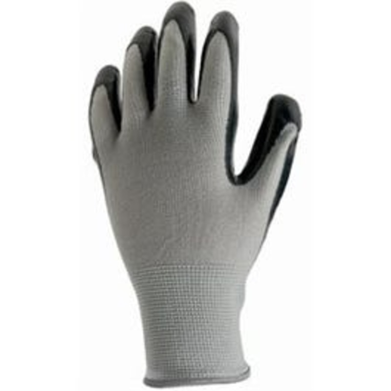 Nitrile-Coated Work Gloves, Men’s L, 3-Pk.