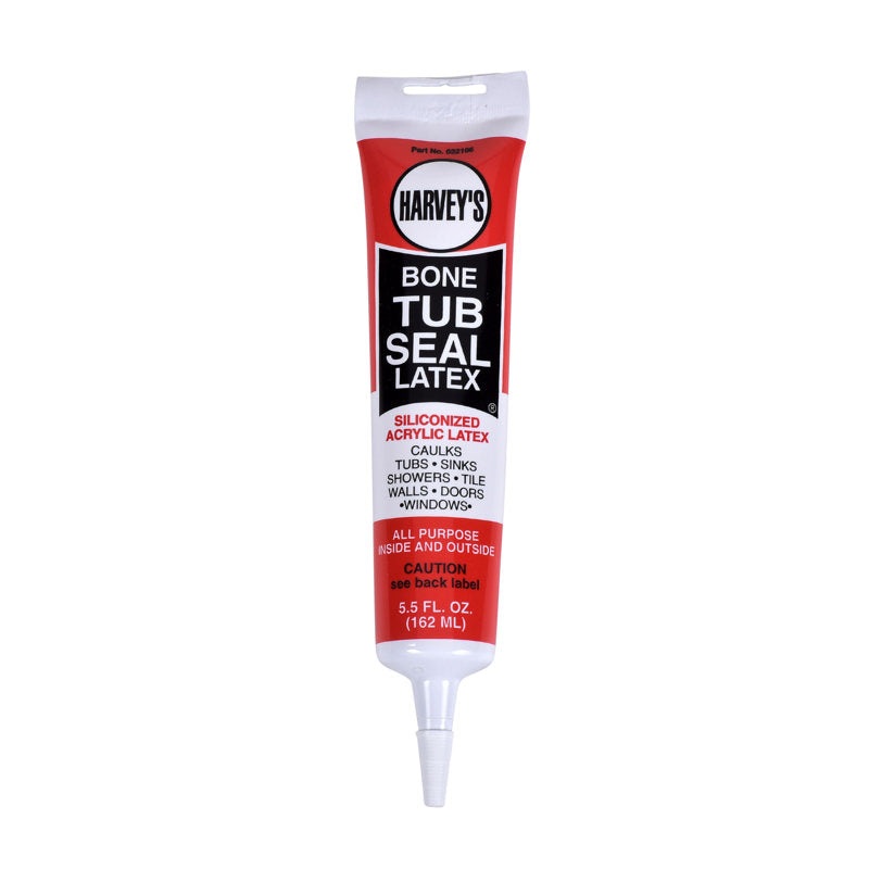 Harvey 5.5 oz. Bone Tub Caulk
