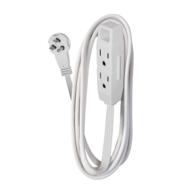 Woods Household 3-Outlet Extension Cords