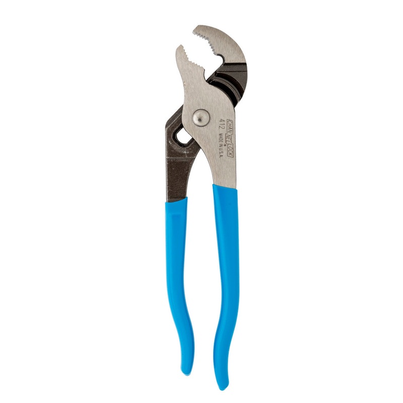Channellock 412 6-1/2-Inch V-Jaw Tongue and Groove Plier