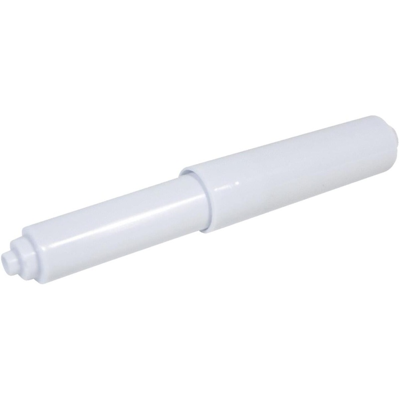 Homz White Polystyrene Toilet Paper Replacement Roller