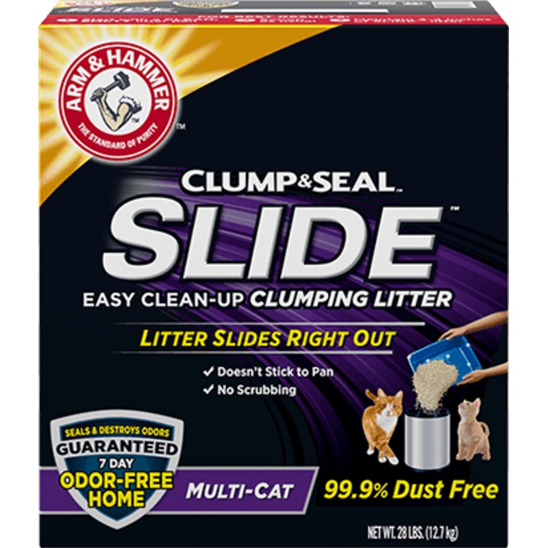 Church & Dwight Arm & Hammer SLIDE Easy Clean-Up Clumping Litter Multi-Cat