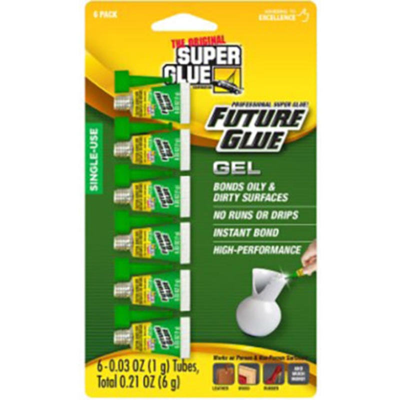 FUTURE GLUE GEL .03 OZ 1G 6PK SINGLE USE