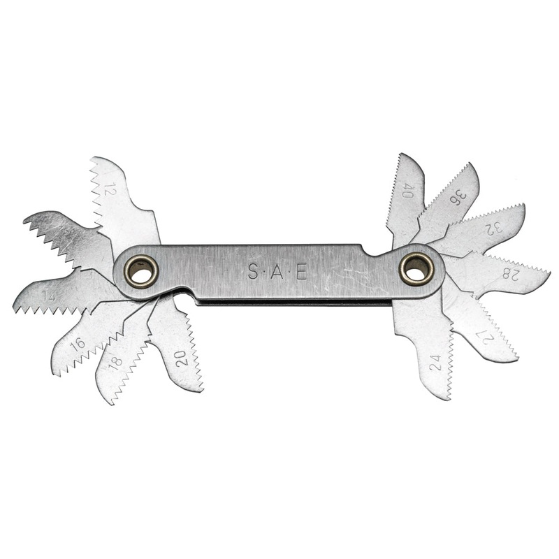 Century Drill And Tool Pitch Gauge Fractional 12-40 Thread Per Inch