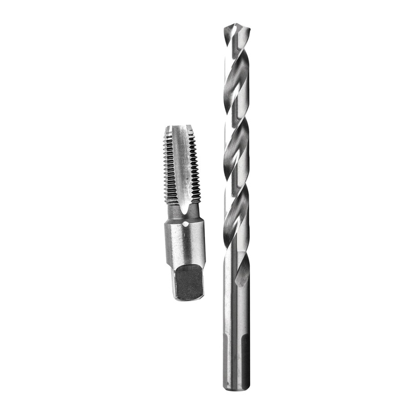 Century Drill And Tool Tap National Pipe Thread 1/4-18 Npt Drill Bit 7/16 Combo Pack