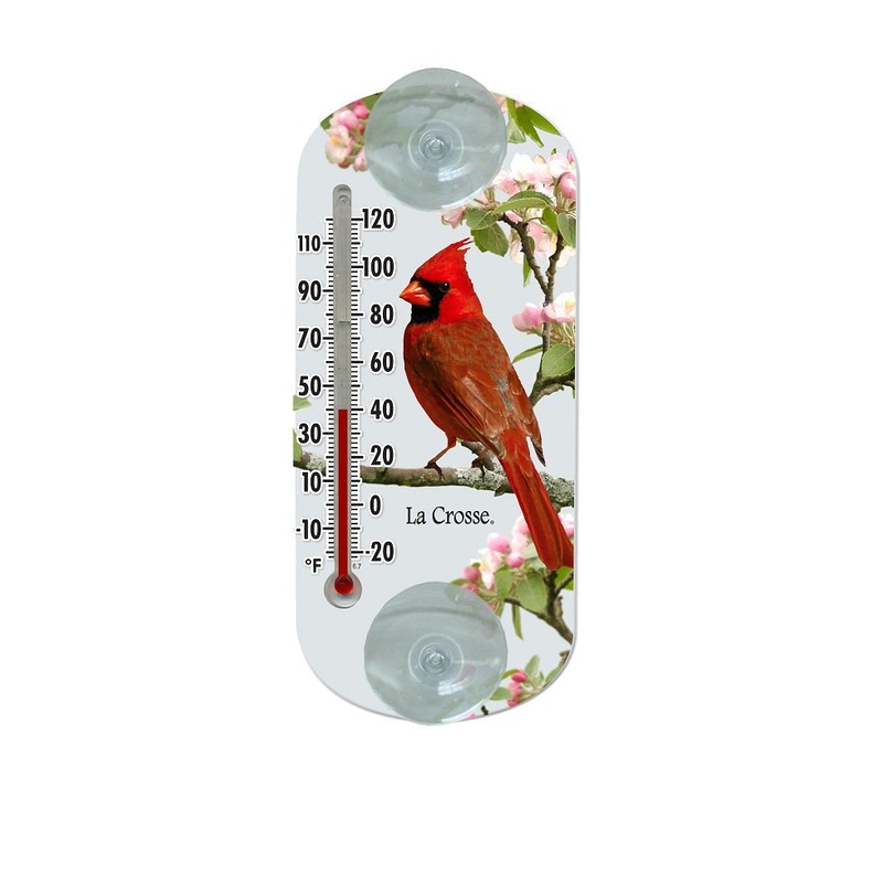La Crosse Technology 204-1081 Window Thermometer 8 in.