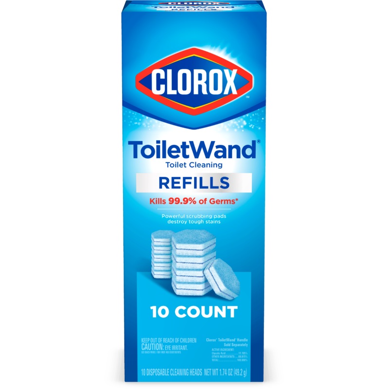 Clorox Disinfecting ToiletWand Refills 10-count