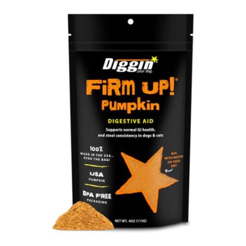 Diggin Your Dog Firm Up! Pumpkin Apple Pectin Fiber Supplement