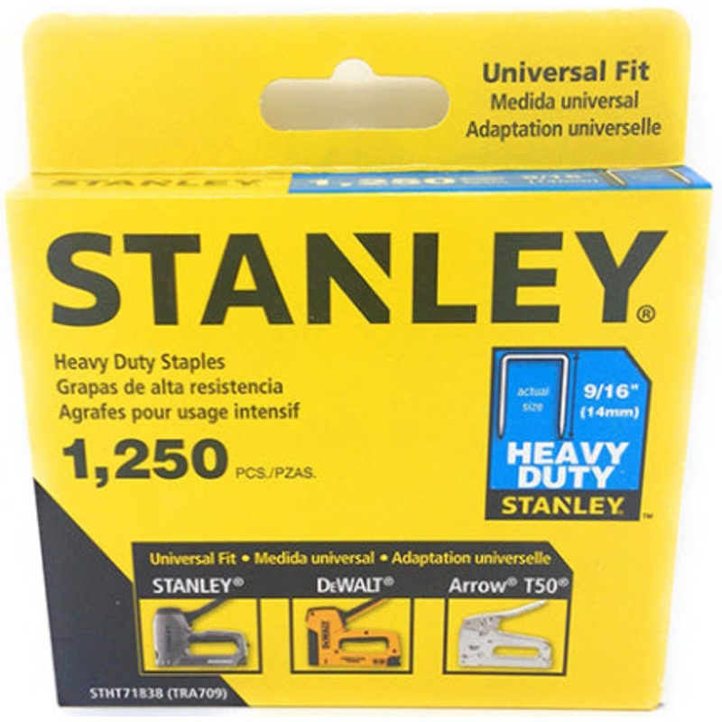 STAPLES HD 9/16 IN 1250 PC PAPER