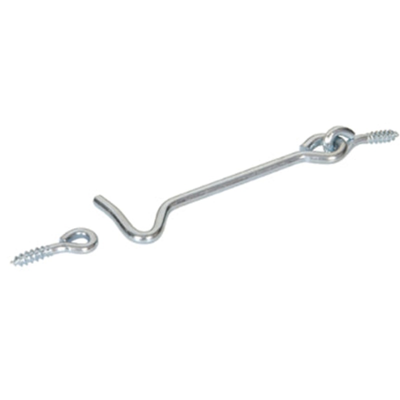 4  ZINC PLATED GTE HOOK EYE