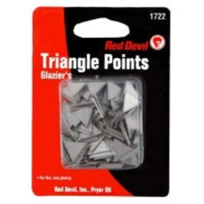 Red Devil Glazing Triangle Points 1.3 Oz