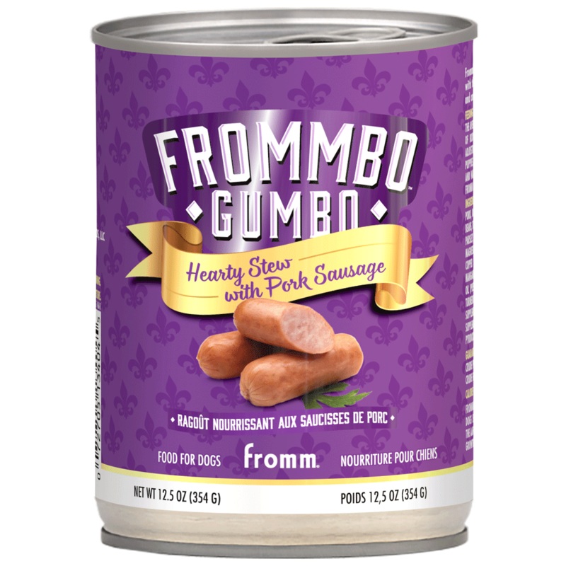 Fromm Frommbo Gumbo Hearty Stew with Pork Sausage Dog Food