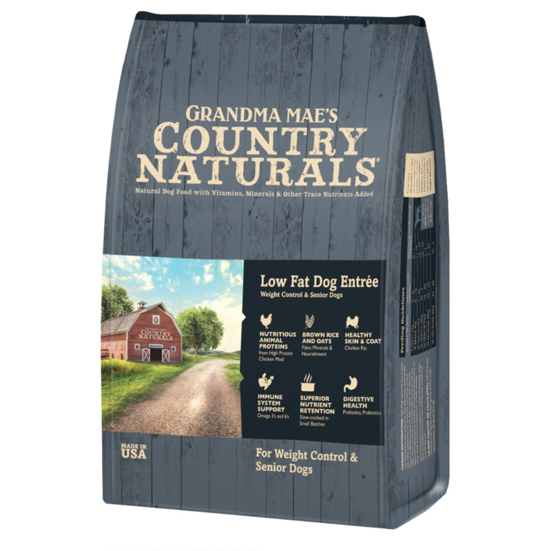 Grandma Mae’s Country Naturals For Weight Control & Senior Dogs