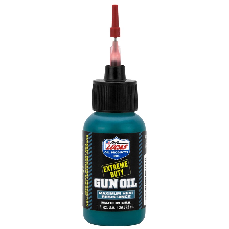 Lucas Oil 10875 Extreme Duty Gun Oil 1 oz Squeeze Bottle