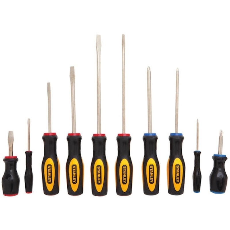 Stanley 10 pc Screwdriver Set|10 Pc