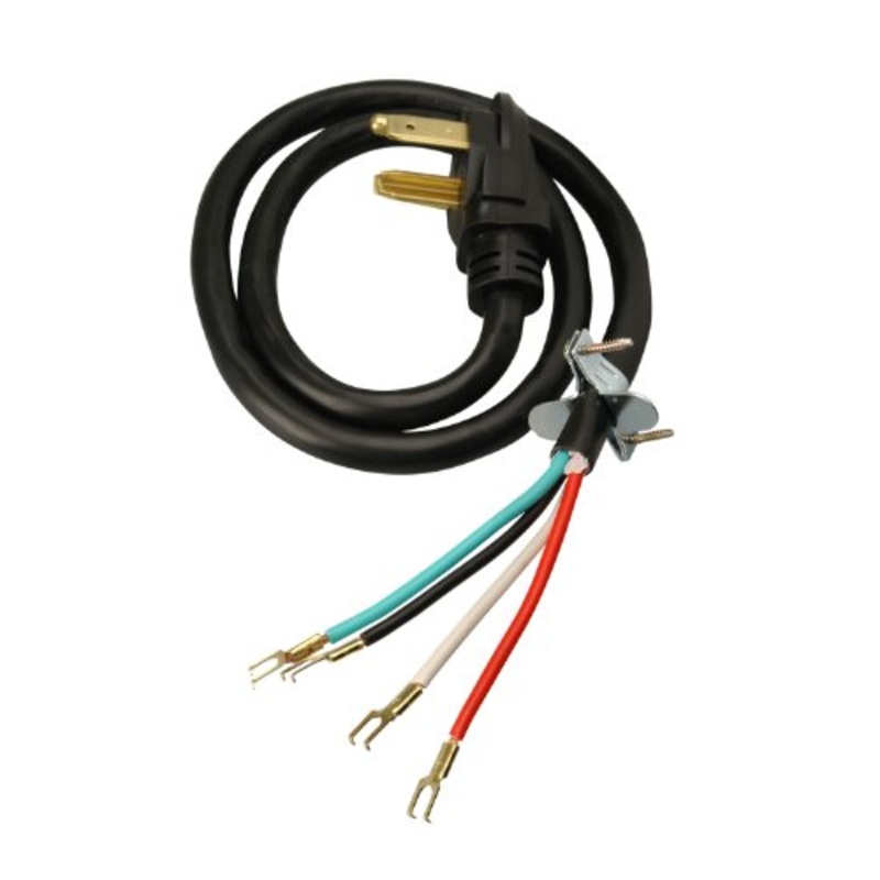 Coleman Cable Systems Dryer Cord, 4 Conductor ~ 4 ft.