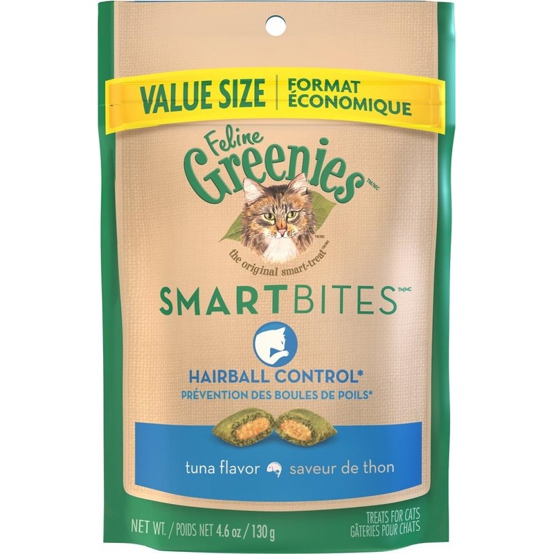 Greenies Smartbites Hairball Control Tuna Cat Treats