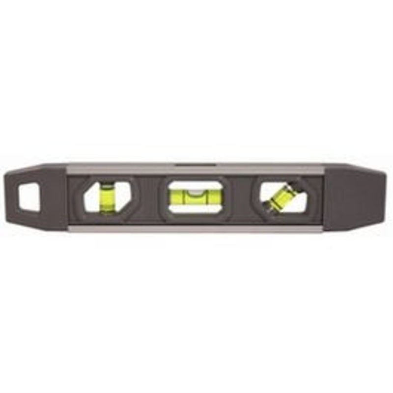 Magnetic Torpedo Level, 3 Vials, 9-In.