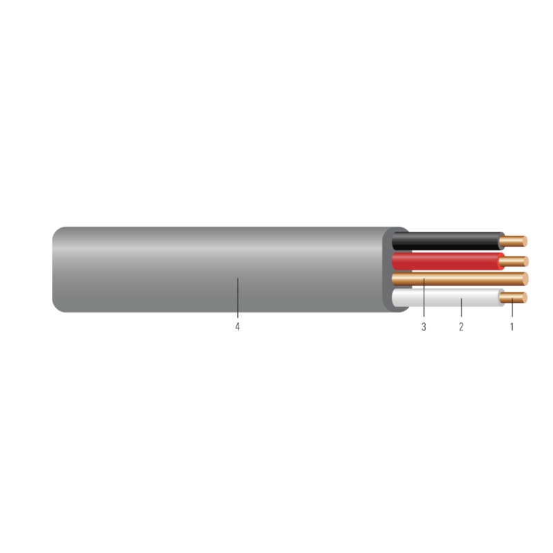Southwire 14-2 CU UF-B with Ground