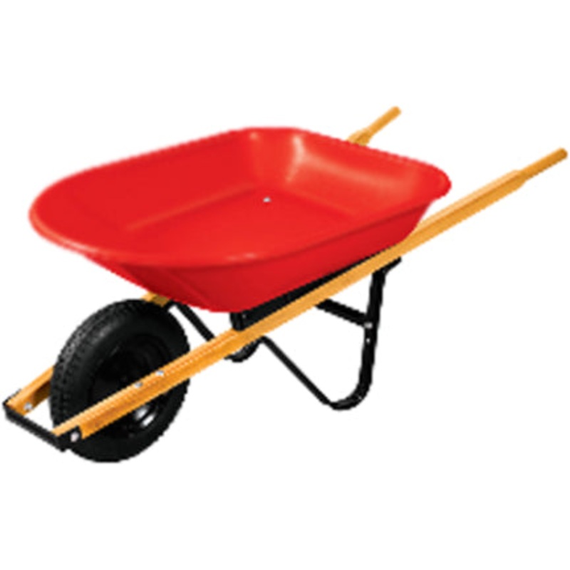 4CU FT WHEELBARROW STEEL TRAY