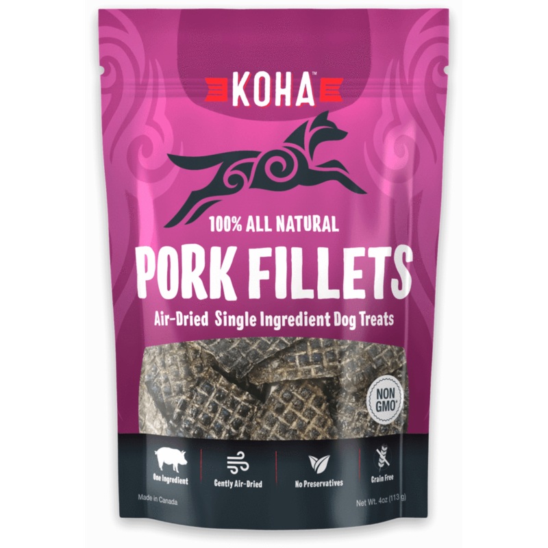 Koha Pork Strips All Natural Treats