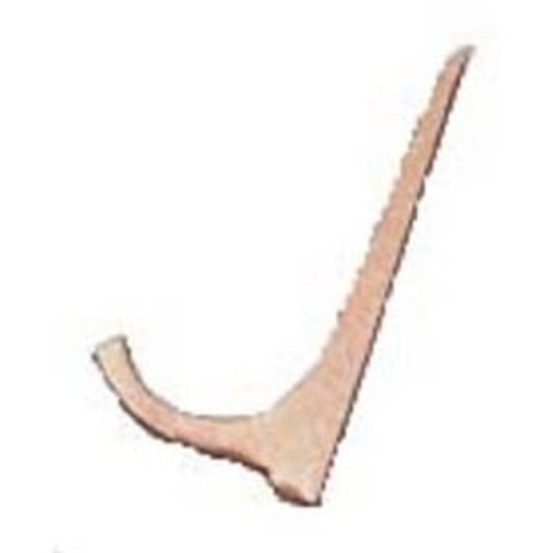 Pipe Hanger Copper Coated Steel Nailer, 12-Pk., .5 – .75-In.