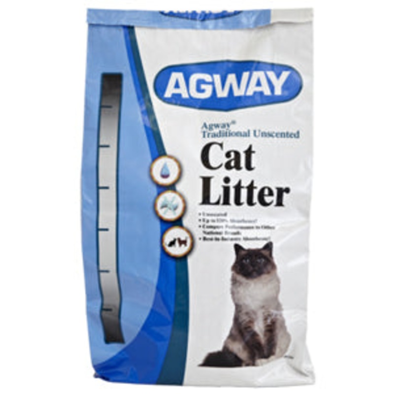 AGWAY TRADITIONAL UNSCENTED CAT LITTER