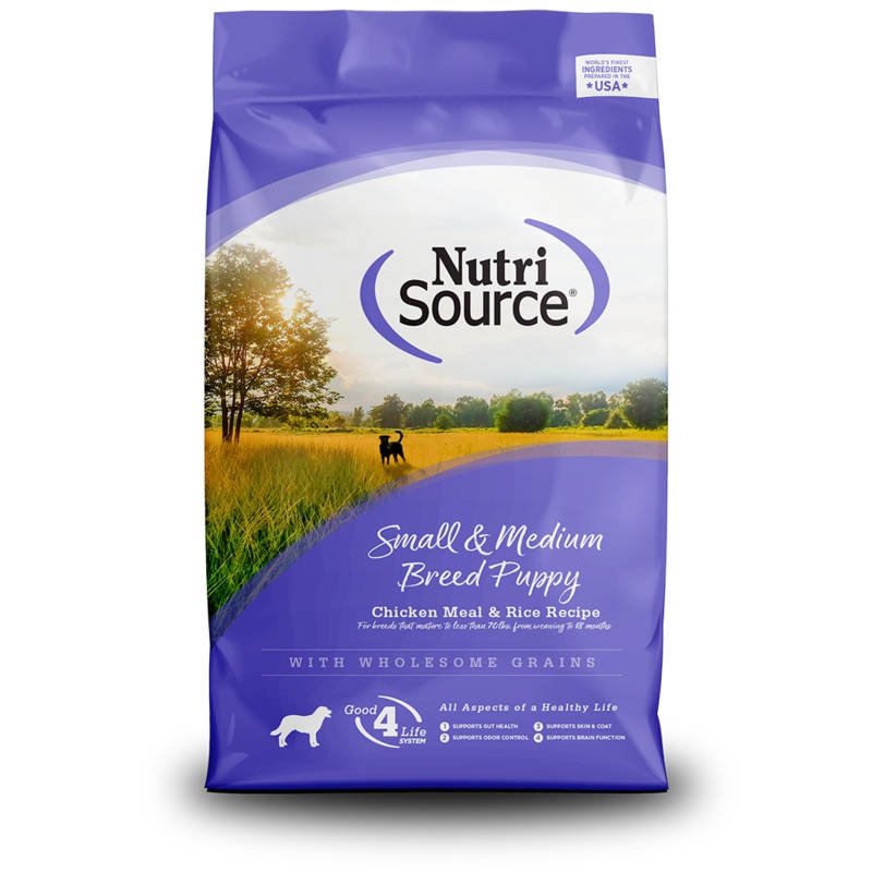 NutriSource Small & Medium Breed Puppy Dog Food