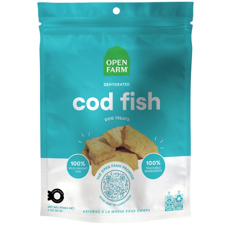 Open Farm Dehydrated Cod Fish Treats