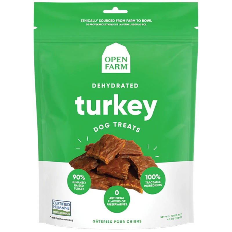 Open Farm Dehydrated Turkey Treats